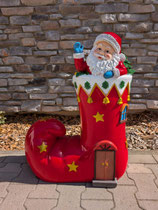 RIBEL397061 Weihnachtsmann Figur