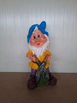 RIBEL212058 Zwerg Figur mit Gartenschere