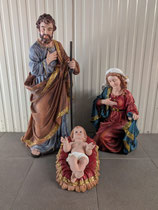 RIBEL396004 Krippe Figuren 3-teiliges Set 105 cm groß