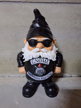 RIBEL212142 Zwerg Figur Biker Rocker mit Sonnenbrille