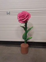 RIBEL258004 Rose Figur rosarot