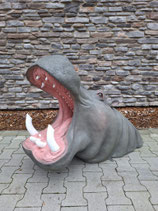 RIBEL248004 Nilpferd Figur lebensgroß