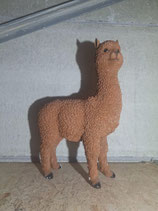 RIBEL259004 Lama Figur braun