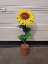 RIBEL258046 Sonnenblume Figur gelb