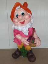 RIBEL212053 Zwerg Figur Früchtekorb