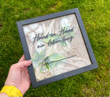 Hochzeitsgeschenk "Hand in Hand"