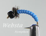 Websta GLASKOPFNYMPHE BLAU/ SCHWARZKOPF Art.Nr. 4040