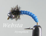 Websta GLASKOPFNYMPHE BLAU/ SILBERKOPF Art.Nr. 4043