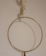 Cirkelhanger met haak, goud, 35cm