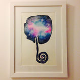 Watercolour - Cosmic Placenta Art