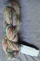 Confetti mohair lock handspun