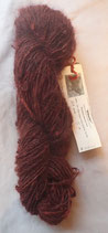 Red "Glacier" 1st clip kid mohair lock yarn
