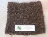 "Azalea" black kid mohair cowl