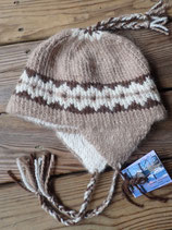Below Zero Hat- Fawn, brown & white