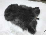 Extra large Gray Angora Goat Skin