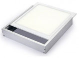 6 Stück Aufputz- Montagerahmen in weiß 42,5mm hoch für LED Panels in 60x60 30x120