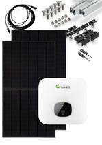 Plug & Play Mini-Solar-Kraftwerk mit bis zu 1035 Watt PV-Eingangsleistung und bis 600 Watt genehmigungsfreie Einspeiseleistung mit 0% MwSt