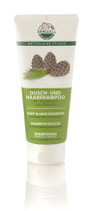 200 ml  Dusch- und Haarshampoo mit Zirbe und Schafmilch von Zirmquell