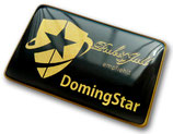 Doming-Etiketten 25x50mm