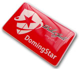 Doming-Etiketten 25x50mm