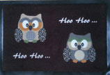 Fußmatte "Hoo, Hoo"