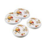 Herdabdeckplatten "Obst-Motiv" 4-teilig