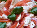 Tomate-Mozzarella-Teller