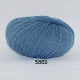 Fine Highland wool col.5869 petrol licht blauw