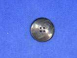 Knoop zwart-grijs gevlamd 30mm