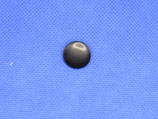 Knoop zwart (geen bolletje) 15mm