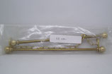 Klok beslag 12 cm koper