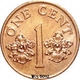 Singapore 1 Cent 1992-2002 KM#98