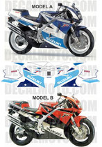 グラフィックステッカー RGV 250 ガンマ 1991 VJ22