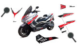 グラフィックステッカー T-MAX 2008 - 2011 50TH