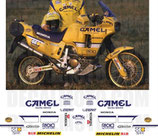 グラフィックステッカー アフリカツイン XRV RD03 650 dakar 1991 camel