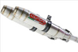 GPR SHIVER 750 - GT 2007/16 DEEPTONE INOX SLIP-ON