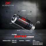 DX GENERATION GPR CARBON SILENCER