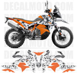 グラフィックステッカー 790 890 ADVENTURE R CAMO
