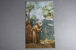 聖人御絵　イタリアアッシジ　アッシジの聖フランシスコ大判　１２×７　２
