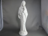 陶器　聖母子立像３１．５センチ１８１W