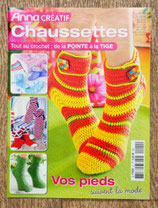 Magazine Anna créatif 21 - Chaussettes au crochet