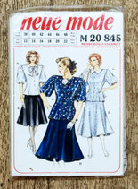 Pochette patron Neue Mode M20845 - Ensemble femme