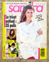 Magazine tricot Sandra 82 - Mai 1991