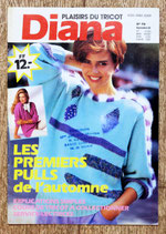 Magazine tricot Diana Plaisirs du tricot 74