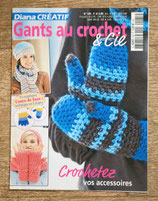 Magazine Diana Créatif 185 - Gants au crochet et Cie