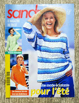 Magazine tricot Sandra 156  Juillet 1997