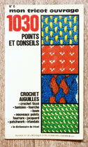 Livre Mon Tricot ouvrage 6 - 1030 points et conseils