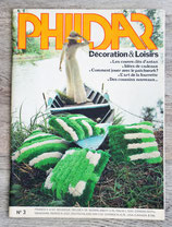 Magazine Phildar Décoration & Loisirs n°3 (Vintage)