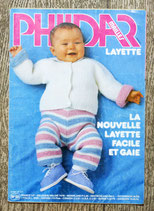 Magazine Phildar mailles layette 95