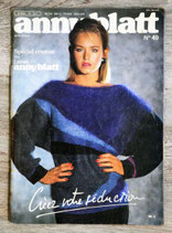 Magazine tricot Anny Blatt n°49 - Spécial couture